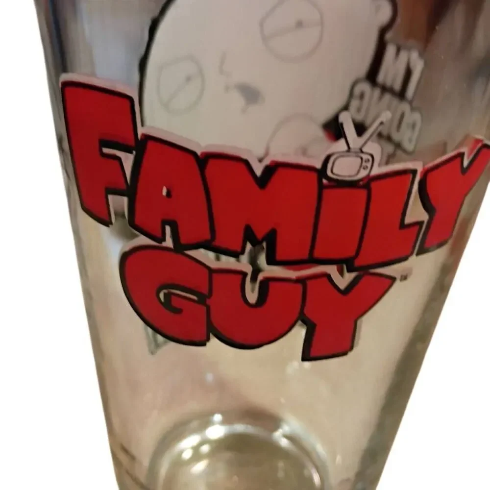 Family Guy Pint Beer Glass with Stewie Funny